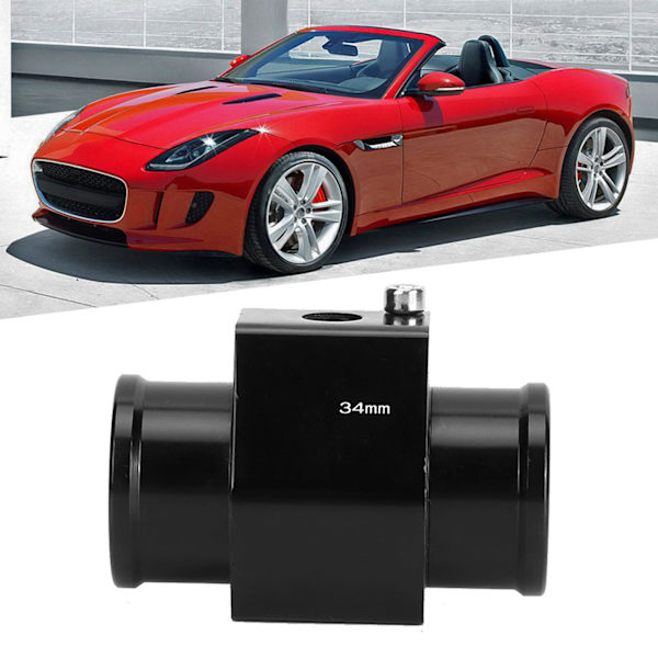 Vattentemp Ledrör Temperaturmätare Kylarsensor Slangadapter 34 mm/1.34in