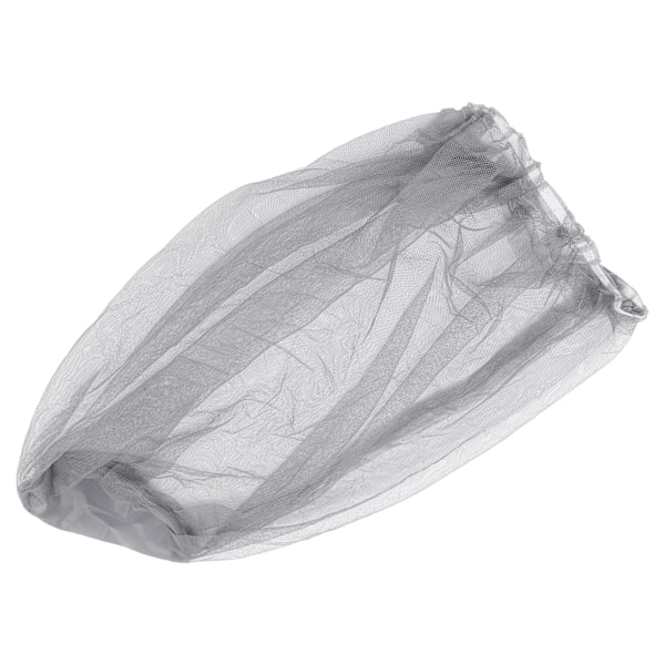 Nylon insektssikker myggenet til natfiskenet Solcreme åndbar mesh beskyttelseshætte (grå)