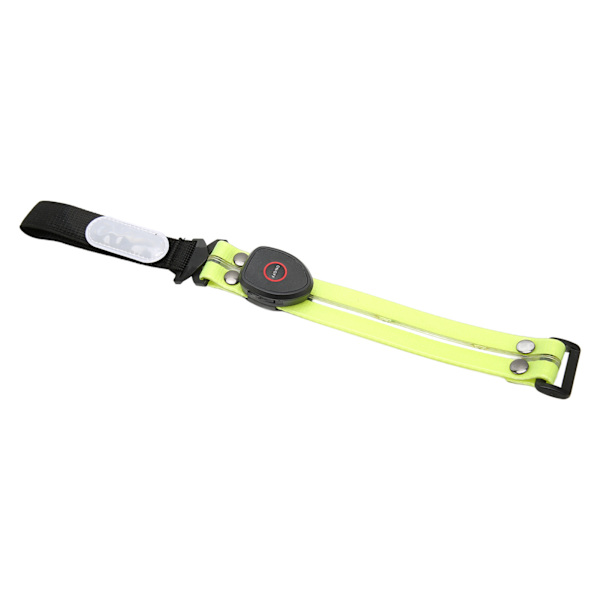LED-armband Vattentätt uppladdningsbart nattsäkerhetsljusband för utomhuspromenader Running Green