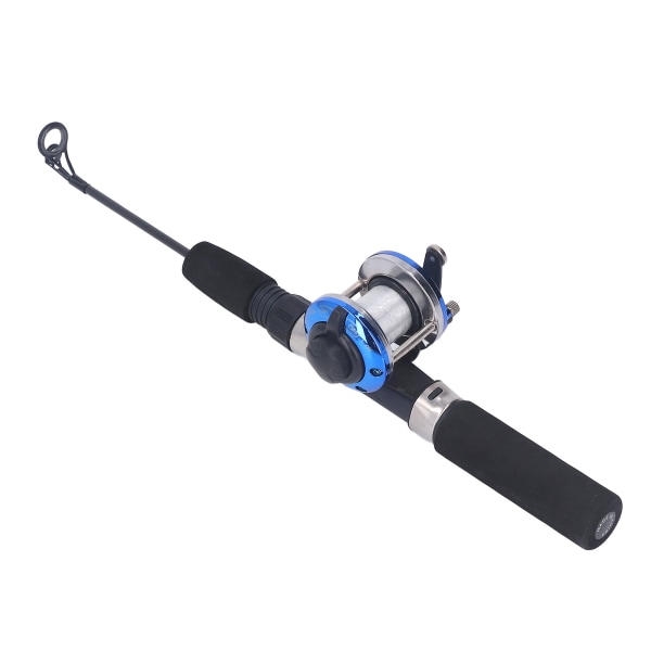 50cm Isfiske Spöset Carbonfiber Spö med Rulle Krokar Sked Förvaringslåda för Vinter Utomhus