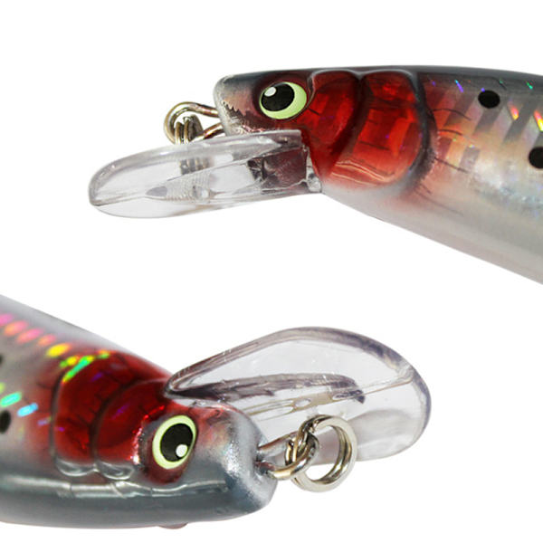 Robotfiskedrag med let USB-opladelig realistisk elektrisk Swimbbait-fiskeudstyr til bas