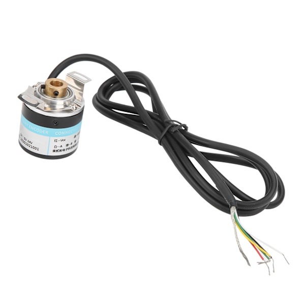ABZ-kodare inkrementell 3-fas halv ihålig axel 6 mm motorreducerutrustning DC524V(C38S6G5600ZG24N)