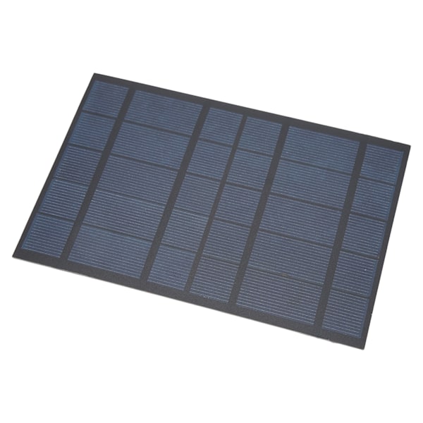 2,5W 5V Bærbart Solcellepanel Polysilicium Vandtæt Letvægts Solcellepanel Oplader til 3,7V Batteri Camping
