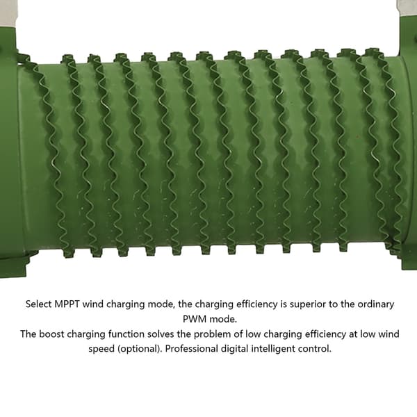 MPPT Vind Sol Hybrid Ladekontroller Dump Load For Over 12/24V 800W Vifte