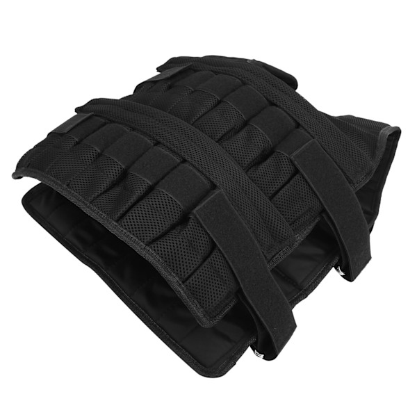 35KG justerbar viktad vikt sandsäck Mesh väst för sport styrketräning löpning