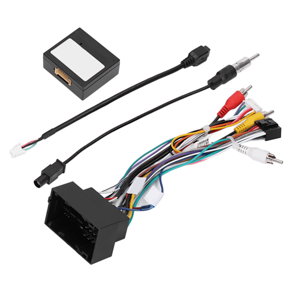 16-nastainen auton radion johtosarja USB-kaapelilla ja Canbus-laatikolla, korvaava Jeep Grand Cherokee 2014‑2020
