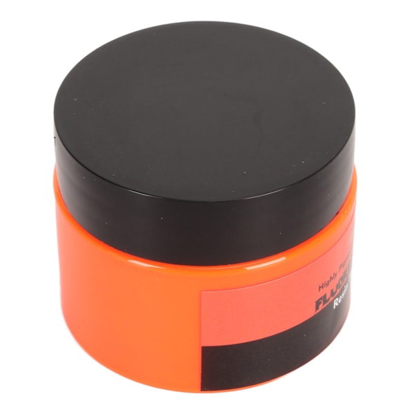 50g Fluorescerende Farve Resin Pigmentpasta Høj Koncentration Højt Pigmenteret Resin Pigmentpasta til DIY Maleri Kunst Fluorescerende Orange