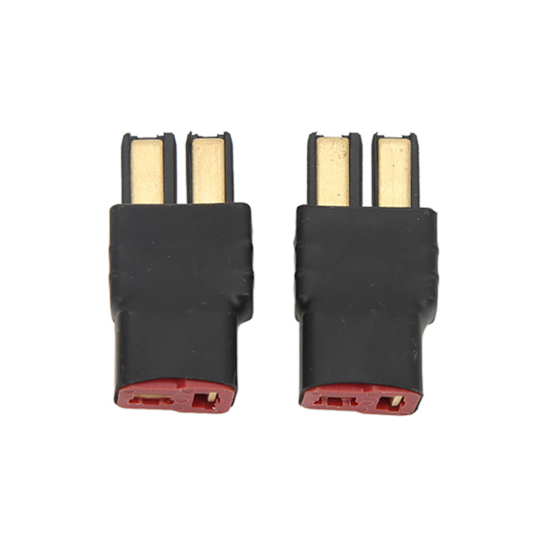 2st hane för Traxxas till T-kontakt hona för Deans Style Connector Adapter för Traxxas RC Lipo-batteri
