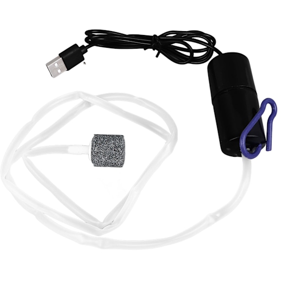 USB fiske-tank luftpumpe Stille energisparende multifunksjonell bærbar mini-USB akvarium oksygen luftpumpe