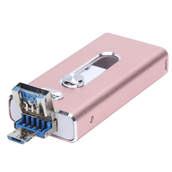 3 i 1 Micro U Disk 256GB OTG Flash Drive USB for minnepinner for Android/iOS/Windows