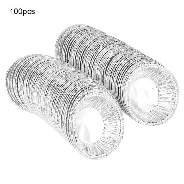 100 st NonStick äggtårtform Cupcake Cake Cookies Plåtform Case Cup Köksbakverktyg
