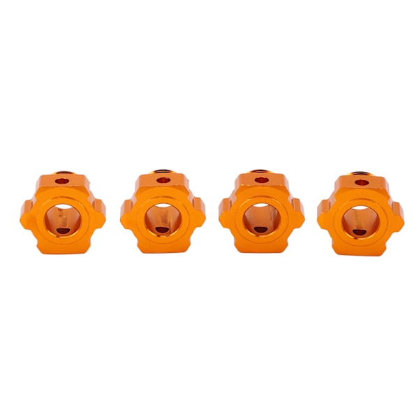 4 st RC Hex-kopplingar i aluminiumlegering, orange, hög hållfasthet, RC Hex-kombinator för ZD Racing 1/7 MX 07