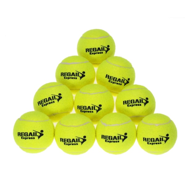 10 stk/pose Tennis Treningsball Øv Trening med høy motstandskraft Slitesterk