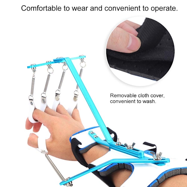 Multifunktionell Händer Finger Fysioterapi Träning Handled Finger Dynamisk Orthotic Device