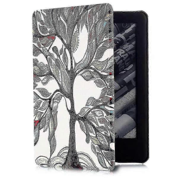 Smart Wake-Sleep-etui til Kindle Paperwhite 6 tommer (2012-2016 versioner) 03 Life Tree Paperwhite 5th 6th 7th Gen