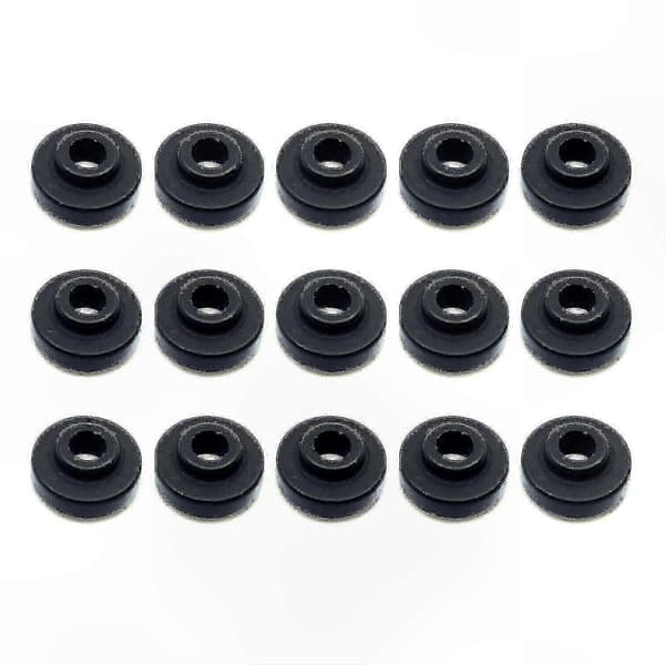 Motorventildekselpakningssett kompatibelt med E46 E39 E36 E60 525i 325i 330i X3 X5 M54B30 erstatning black