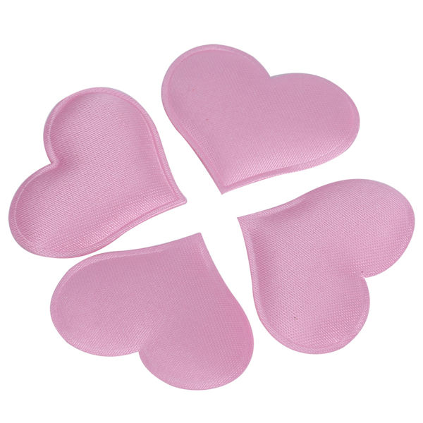 DIY Håndlagde Hjerteformede Bryllupsdekorasjoner for Valentinsdagsfesttilbehør (3,2 cm Rosa 500 stk Pose)