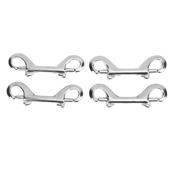 L100MM 316 rustfritt stål dobbel-endede karabinkroker med dobbel-endede karabinkroker