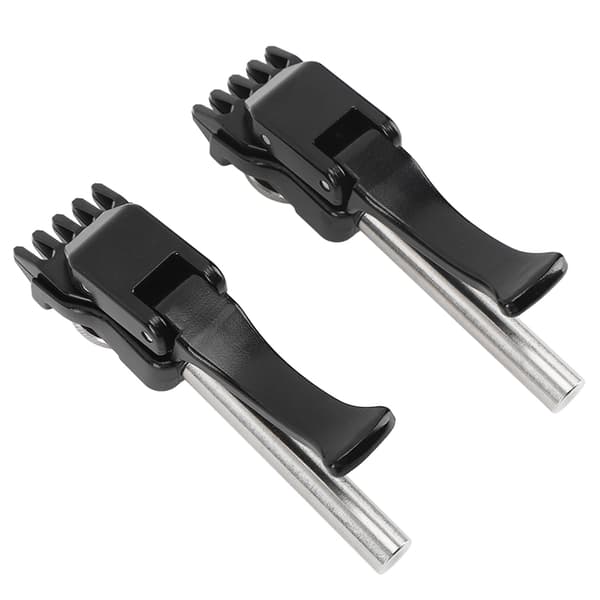 1 Pair Black Badminton String Clamp Tennis Flying Clamp Racket Starting Clamp Stringing Tool Accessories