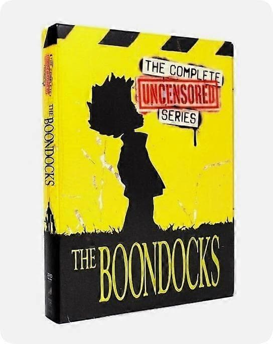 The Boondocks Sæson/Serie 1-4 (DVD, 11-disc, Box Set) Engelsk version