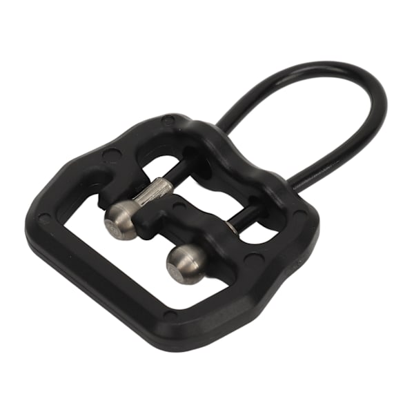 QD Wire Loop Black Quick Release i rostfritt stål Quick Loss Jaktspänne för 25 mm stridsrem utomhusäventyr