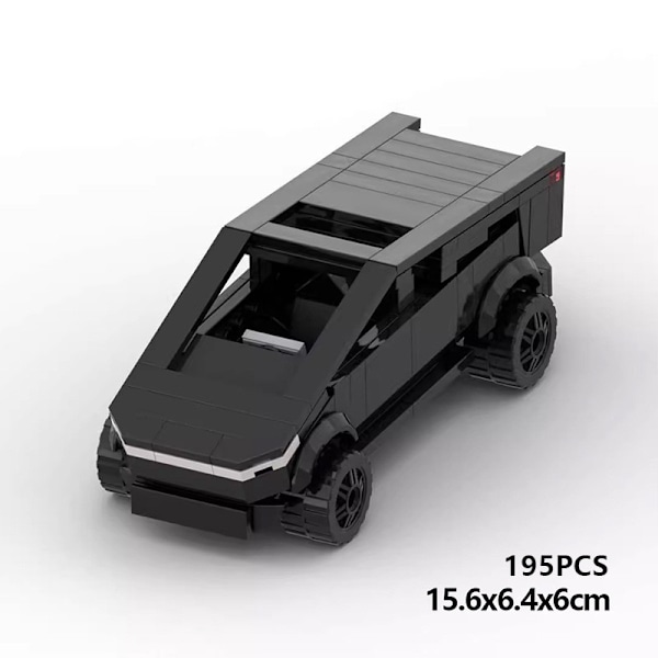 195-osainen superkilpa-autojen rakennuspalikkasetti