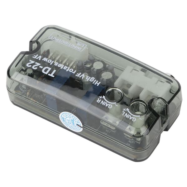 Car Stereo Converter High to Low Frequency Speaker Level Converter with Control Cable