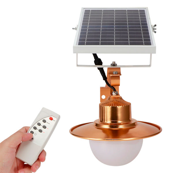 IP65 Vattentät Solar Powered Flood Light Fjärrkontroll Vägglampor för Garden Courtyard