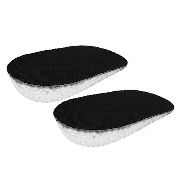 Par Höjd Öka innersula Halv osynlig häl Insatsskor Lyftdyna Högre kudde Svart (hane) 2,5 cm/1,0 tum