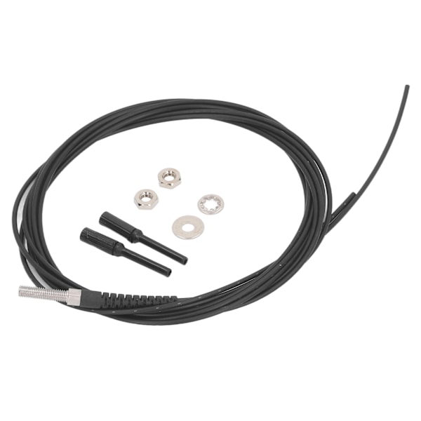 Fiberoptisk sensor 0 til 540 mm testområde M3 tråd lineær refleksjon optisk fibersensor sondeskabel