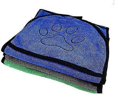 Superabsorberende hundehåndklæde, hurtigtørrende mikrofiberhåndklæde til hunde