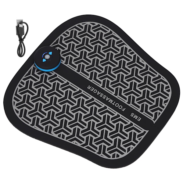 Elektrisk fotmassage Pad Uppladdningsbar USB Micro Current Fotmassage-stimulatormatta