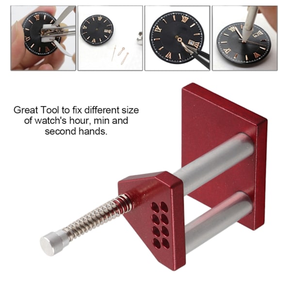 Klocka Hand Plunger Puller Remover Set Armbandsur Reparationsverktyg