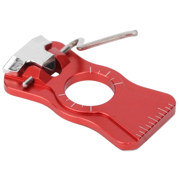 Justerbar Traditionell Recurve Båge Pilvila Aluminiumlegering Magnetisk Pilhållare Röd