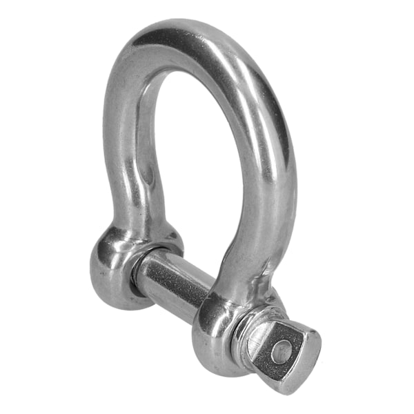 Skruvestift Ankere Shackle Bågform 304 Rustfritt Stål Kjede Wire Rope Tilkobling Løfteverktøy 10 stk M6