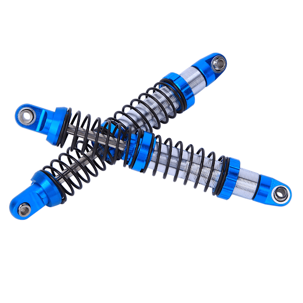 102 mm kaksinkertaiset jousiiskunvaimentimet sopivat Traxxas trx-4 RC-automallille Blue B8260SB