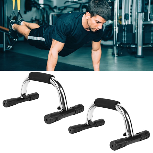 Aftagelig Fitness Push Up Bar Push Ups Stativ Beslag til arm- og brystmuskler Træningsudstyr (push Up holder)