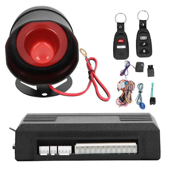 Bilarlarm Säkerhetssystem APP Bluetooth-kontroll Fjärrstart Nyckelfri Entré Universal för DC12V SUV:ar Sedans