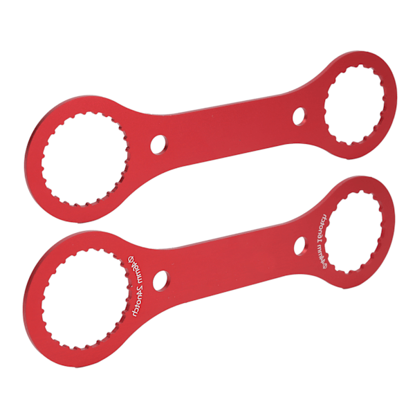 Polkupyörän keskiön avain, 44 mm 46 mm 16 24-hampainen keskiön asennus- ja irrotustyökalu, punainen
