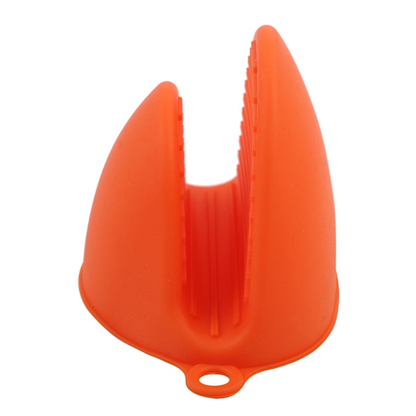 1 ST. Värmebeständig Anti-Slip Matlagningshandske Mikrovågsugn Köksbakverktyg Orange