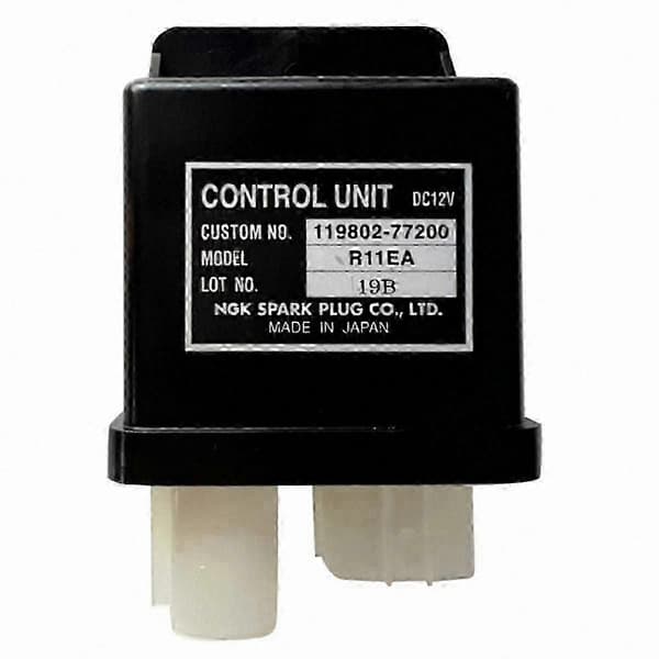 91A04-13200 Motorrelæ og QGS-styreenhed DC12V 119802-77200 til bil Black