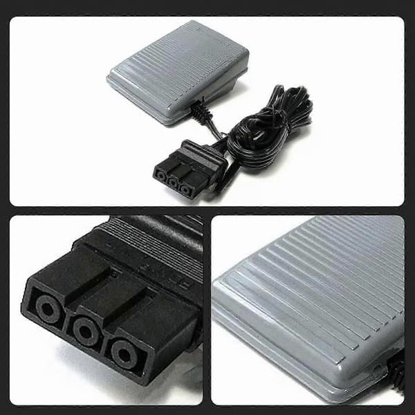 Brother-pedal för överlocksymaskin med nätsladdsutbyte 220-230V EU