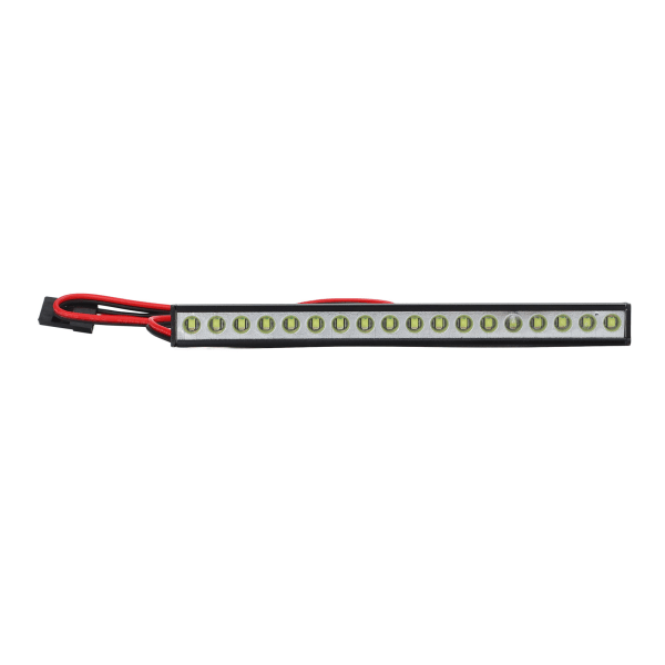 RC Bil Taklampe 18 LED Hvit Lys Universal Aluminium Legering Skall RC Bil Lysstang for 1/8 1/10 1/12 1/14 RC Crawler
