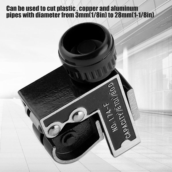 Mini Justerbar Rør Slange Rør Skærer Skære Værktøj til 3~28mm Kobber Aluminium Plast Rør