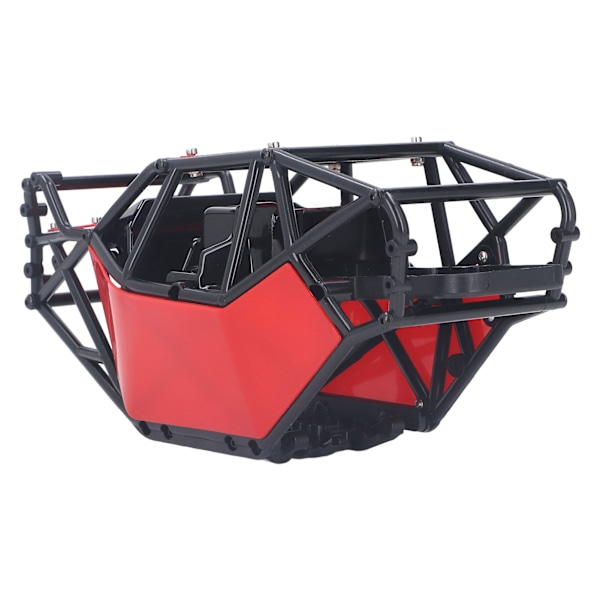 Fjärrkontroll Crawler Body Shell Plast RC Roll Cage Bilmodelltillbehör för Axial SCX10 Red