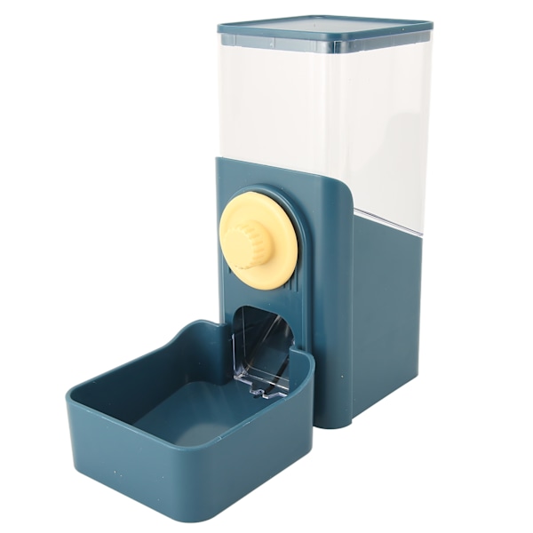 Pet Auto Gravity Feeder Automatisk stor kapacitet Läcksäker Pet Feeder Station för katthund mörkblå