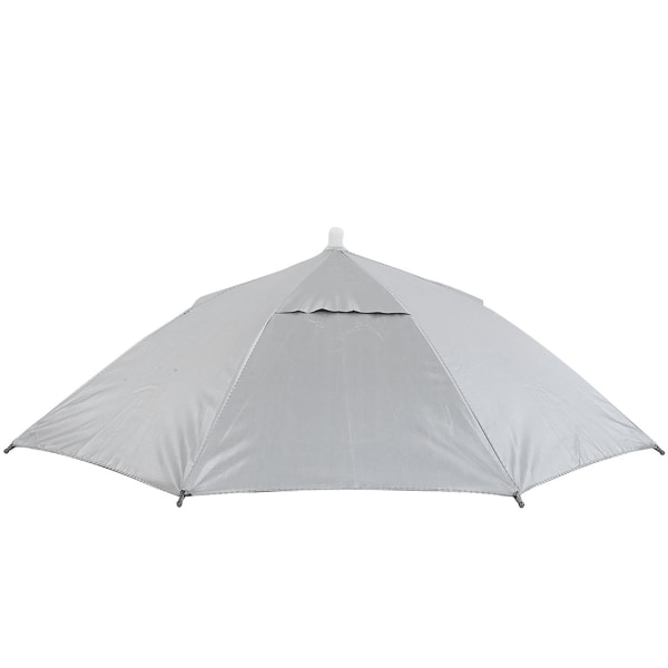 2 ST hopfällbar paraplyhatt Anti UV solskydd utomhus regnredskap för campingvandring