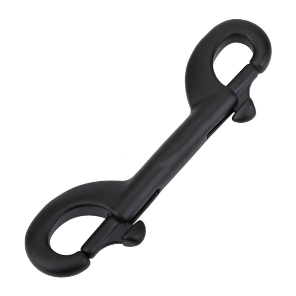 FORTSÆT DYKKING Holdbar rustfrit stål med dobbelt ende Clip Krog Bolt Snap Scuba Diving Spænde (90 mm)