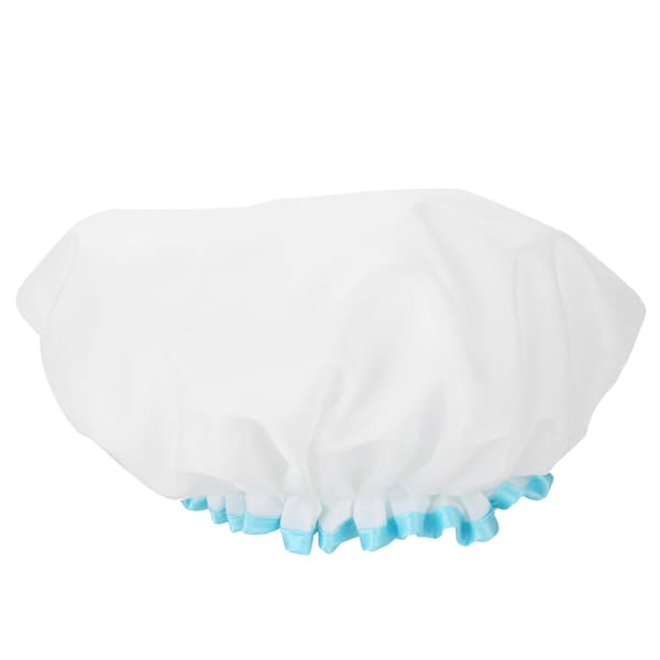 Adult Double Layer Waterproof Shower Cap Thick Elastic Women Bathing Cap Hat Large