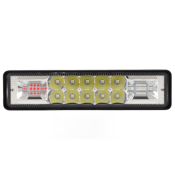 2 st LED-arbetsljus för bil, aluminiumlegering, LED-ljusramp för terrängfordon, lastbil, traktor, båt, 12‑85V, 48W